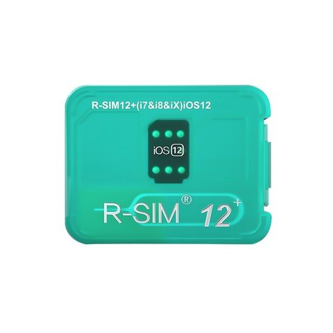 Cмарт-карта R-Sim 12+ v16 для iPhone X / 8 / 8 Plus / 7 / 7 Plus / 6s / 6s Plus / 6 / 6 Plus / 5 SE / 5s / 5c / 5 Превью 1