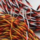 Сервокабель 3x22AWG, 0,33 мм², 1 м, плетеный, черный, красный, белый Превью 2