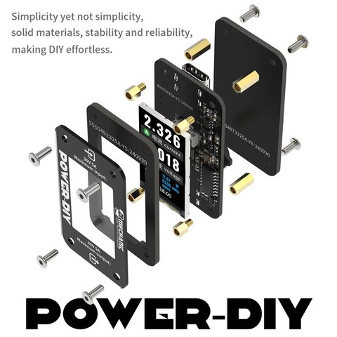 USB-тестер Mechanic Power-DIY, XH2.54, USB тип-C, Lightning Прев'ю 1