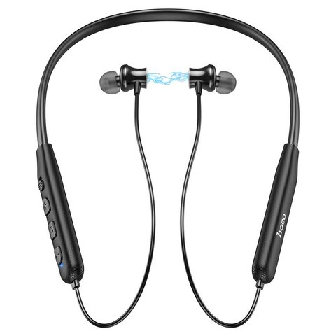Гарнітура Hoco ES64, бездротова, чорна, з Bluetooth, на шию, #6931474784469 Прев'ю 1