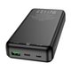Power bank Hoco J87A, 20000 мАг, 20 Вт, чорний, Quick Charge, Power Delivery (PD), #6931474761033 Прев'ю 1