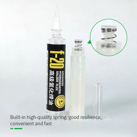 Flux Paste RELIFE F-20, (no require rinsing, 10 ml) Preview 2
