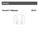 Відеоінтерфейс для Honda Accord / Odyssey 2018 р.в. - Прев'ю 1