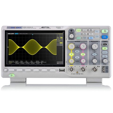 Фосфорный цифровой осциллограф SIGLENT SDS1202X-E Превью 3