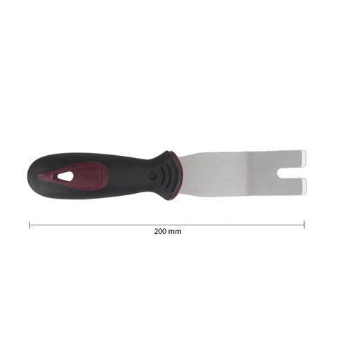 Car Trim Removal Tool with "U" Notch Double Step Blade (Stainless Steel, 200 mm) Preview 1