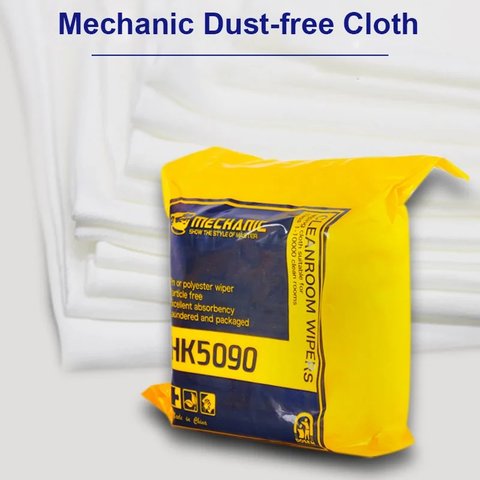 Microfiber Cloth Mechanic HK5090, (for dust and fingerprints removing, 400 pcs., 100*100 mm) Preview 3