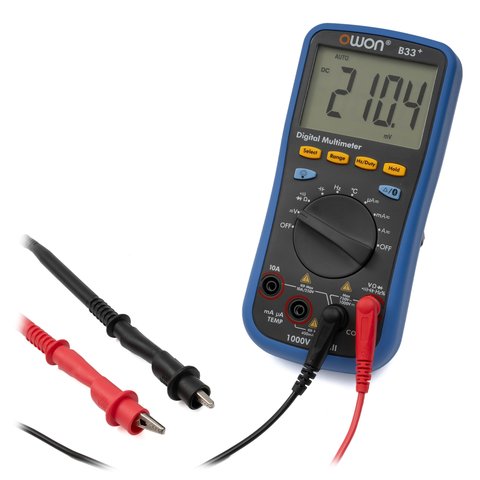 Multímetro digital con Bluetooth OWON B33+ Vista previa  8