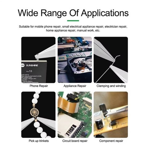 Pinza de pico largo RELIFE RL-111, 135 mm Vista previa  6