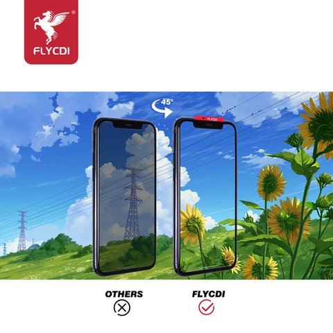 Pantalla LCD puede usarse con iPhone 11, negro, con marco, FLYCDI, con placa protectora de pantalla Vista previa  3