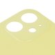 Panel trasero de carcasa puede usarse con iPhone 11, amarillo, no es necesario desmontar la cámara, Original (PRC), big hole Vista previa  1