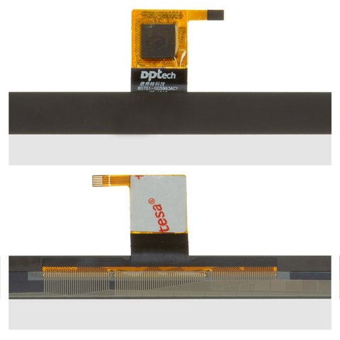 Сенсорний екран для Lenovo 10 TB-X103L, чорний Прев'ю 1