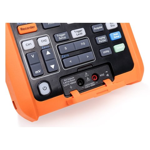 Портативний цифровий осцилограф SIGLENT SHS1102X з ізольованими каналами Прев'ю 5