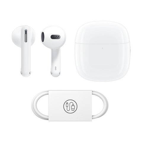 Гарнитура Baseus Bowie WX5, беспроводная, белая, с зарядным кейсом, c кабелем, #A00051000213-00 Превью 1