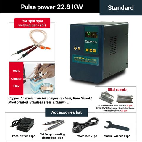 Апарат точкового зварювання Glitter 811A, 22,8 кВт Прев'ю 1