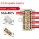 Клемма силовая вводная ZK-M406, 0,5–6 мм², 60 A, 400 В Превью 1