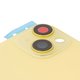 Задня панель корпуса для iPhone 14 Plus, жовта, із склом камери, High Copy, yellow Прев'ю 1