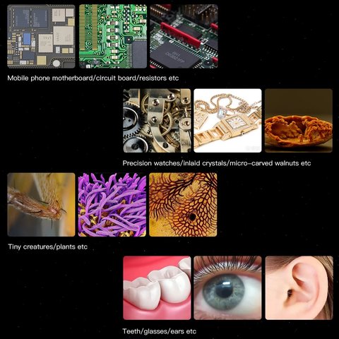 Микроскоп Mechanic MOS300-B11, тринокулярный, 6X-45X Превью 8