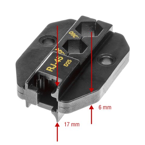 Матрица для кримпера Pro'sKit 1PK-3003D25 - Просмотр 3