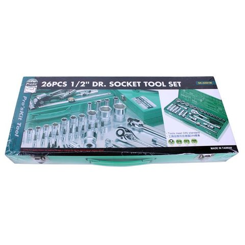 Набор торцевых головок Pro'sKit SK-42601M с держателем Превью 3