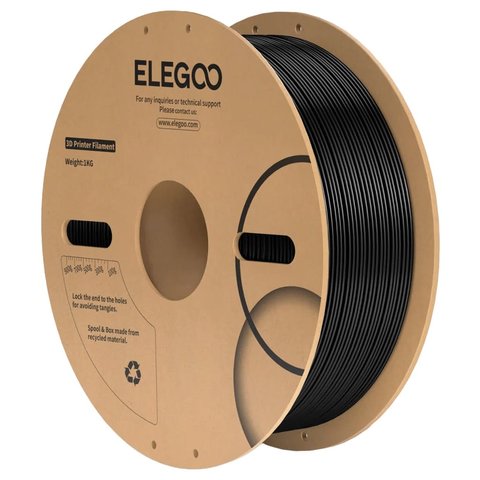 Філамент для 3D-принтера ELEGOO PC Black, 1 кг Прев'ю 1