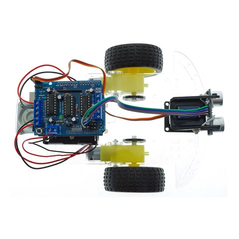 Конструктор Arduino Робомашинка с датчиком для огибания препятствий + руководство пользователя Превью 4