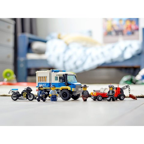 Конструктор LEGO CITY Поліцейська машина для перевезення в'язнів (60276) Прев'ю 9